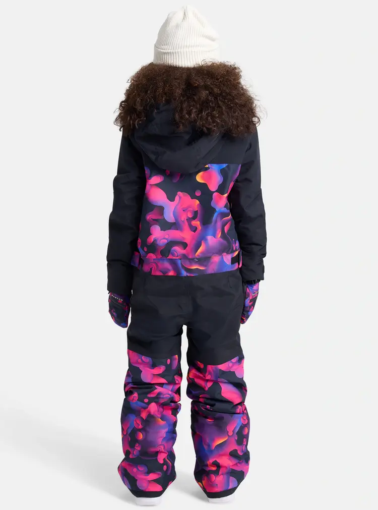 Burton  Kids' Burton 2L One Piece- True Black / Lava Lamp