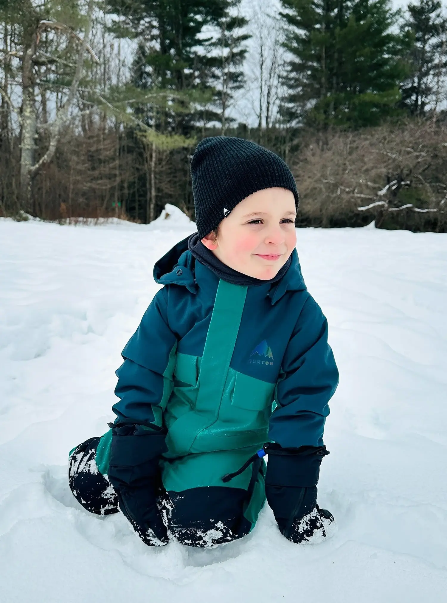 Toddlers' Burton 2L One Piece- Deep Emerald / Regal Teal - Yellow