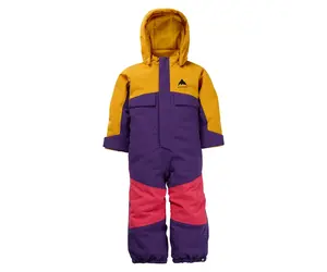 Burton トドラー Burton 2L ワンピース 3T スターダスト Toddlers' Burton 2L One Piece- Goldenrod/Imperial Purple - Yellow