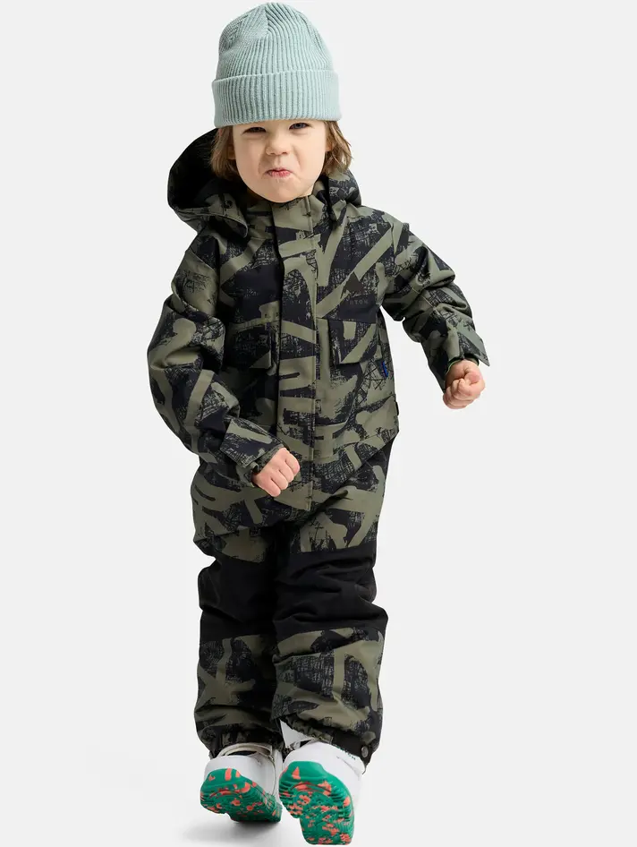 Toddlers' Burton 2L One Piece- Goldenrod/Imperial Purple - Yellow