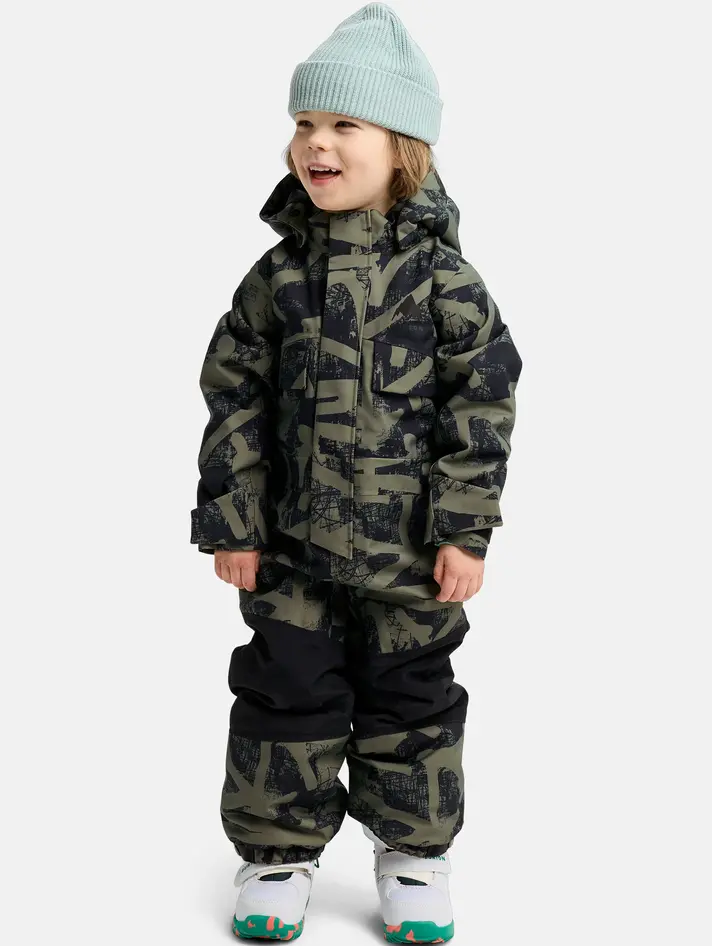 Toddlers' Burton 2L One Piece- Goldenrod/Imperial Purple - Yellow