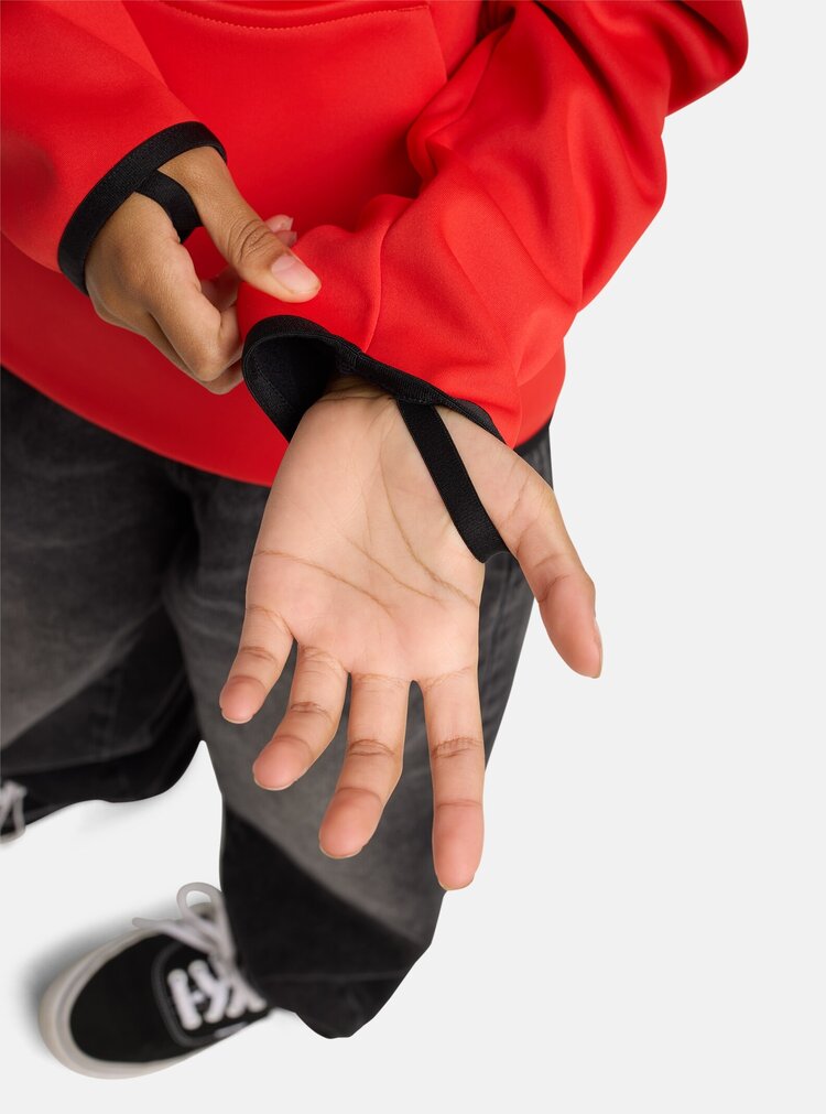 Burton  Kids' Burton Crown Weatherproof Fleece Pullover- Flame Scarlet