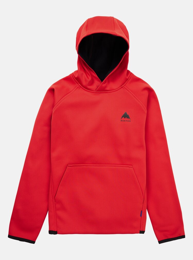 Burton  Kids' Burton Crown Weatherproof Fleece Pullover- Flame Scarlet