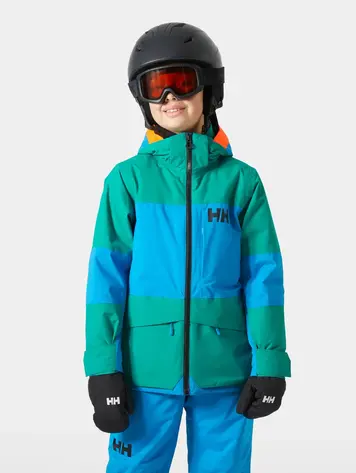 Helly Hansen Juniors' Summit 2.0 Jacket- Neptune Blue