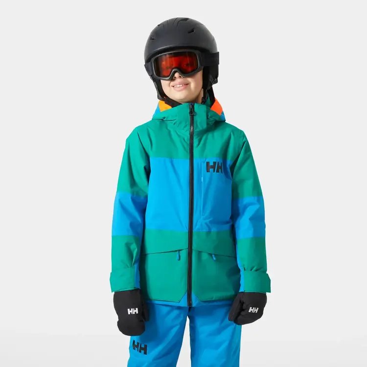 Helly Hansen Juniors' Summit 2.0 Jacket- Neptune Blue