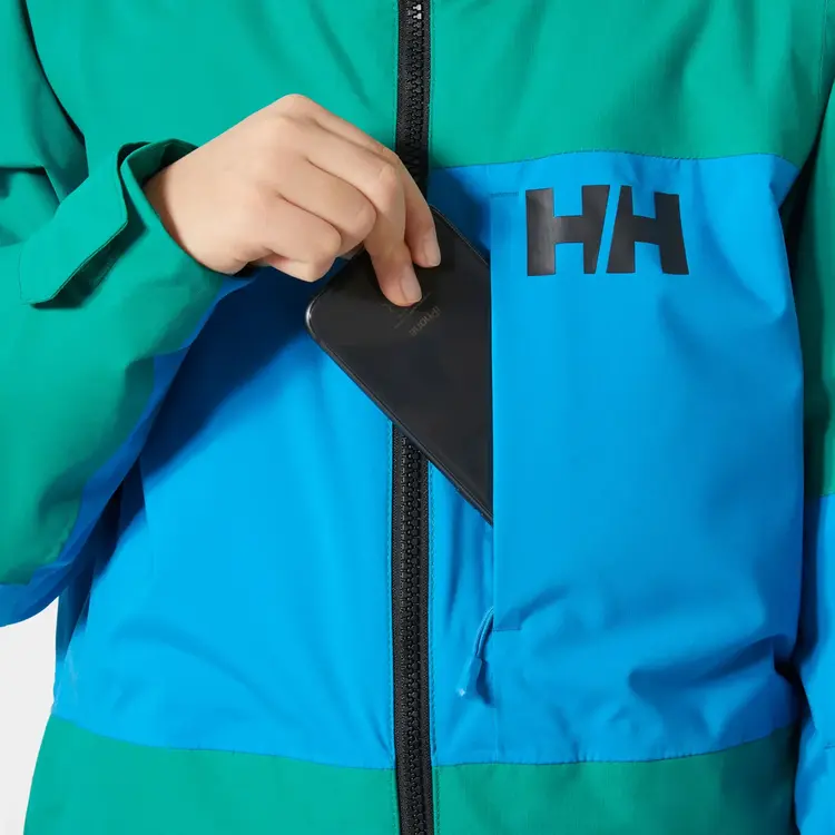 Helly Hansen Juniors' Summit 2.0 Jacket- Neptune Blue