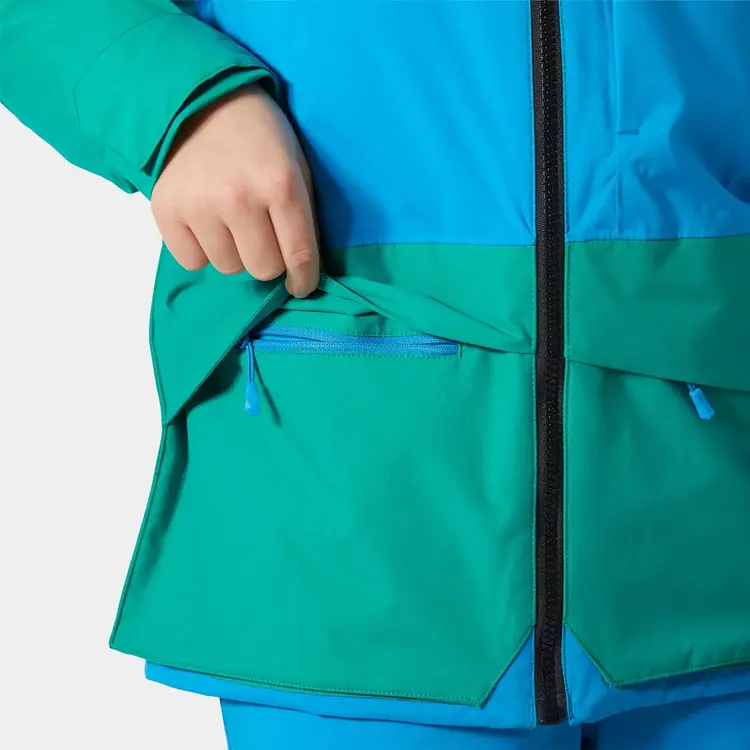 Helly Hansen Juniors' Summit 2.0 Jacket- Neptune Blue