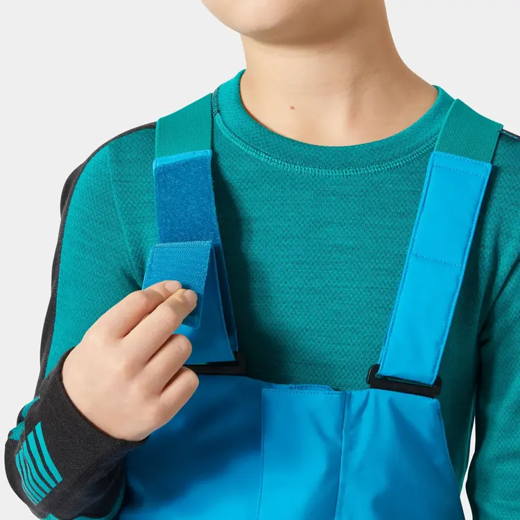 Helly Hansen Juniors' Summit 2.0 Bib Pants- Neptune Blue