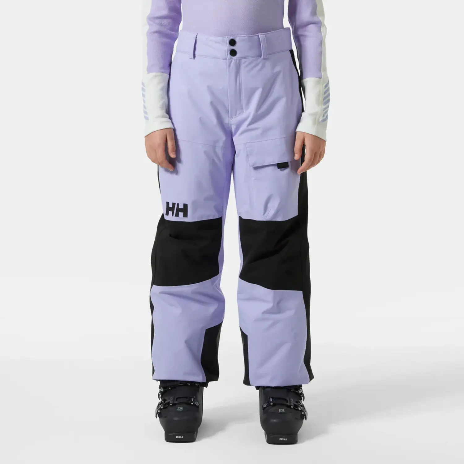 Juniors' Powder LT Pants- Bright Lavender - Yellow Turtle