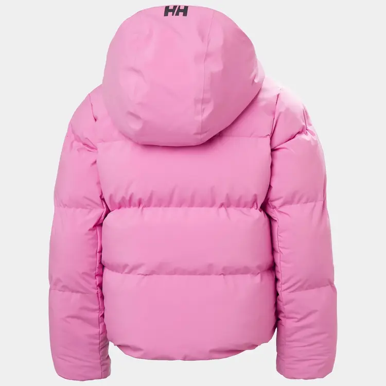 Helly Hansen Juniors' Nora Short Puffy Ski Jacket- Meta Pink