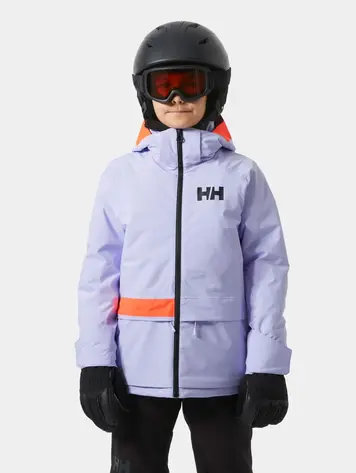 Helly Hansen Junior Girls’ Stellar Jacket 2.0- Bright Lavender