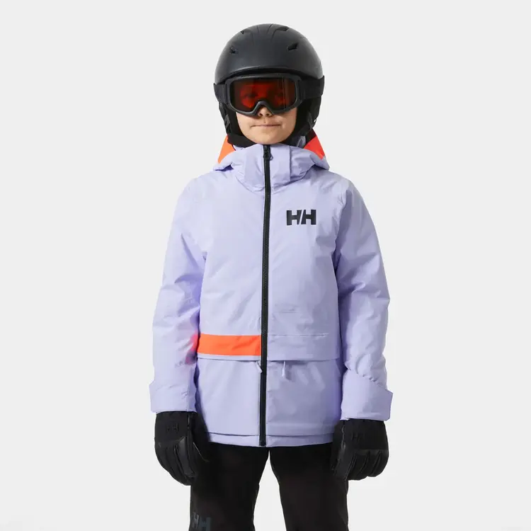 Helly Hansen Junior Girls’ Stellar Jacket 2.0- Bright Lavender