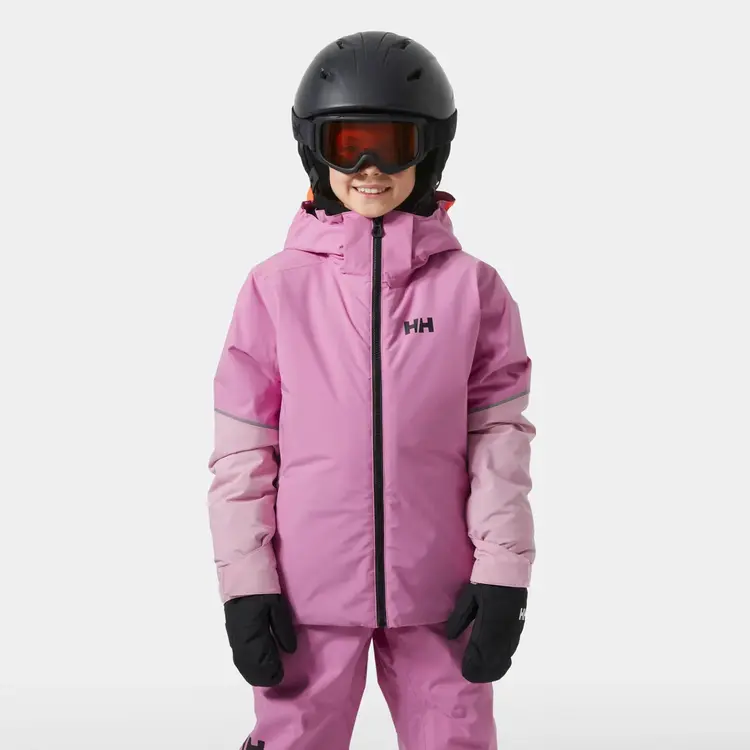 Helly Hansen Juniors’ Jewel Resort Ski Jacket- Meta Pink
