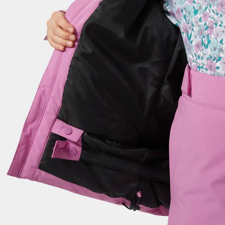 Helly Hansen Juniors’ Jewel Resort Ski Jacket- Meta Pink