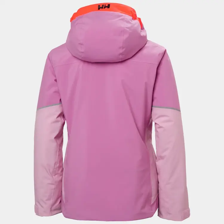 Helly Hansen Juniors’ Jewel Resort Ski Jacket- Meta Pink
