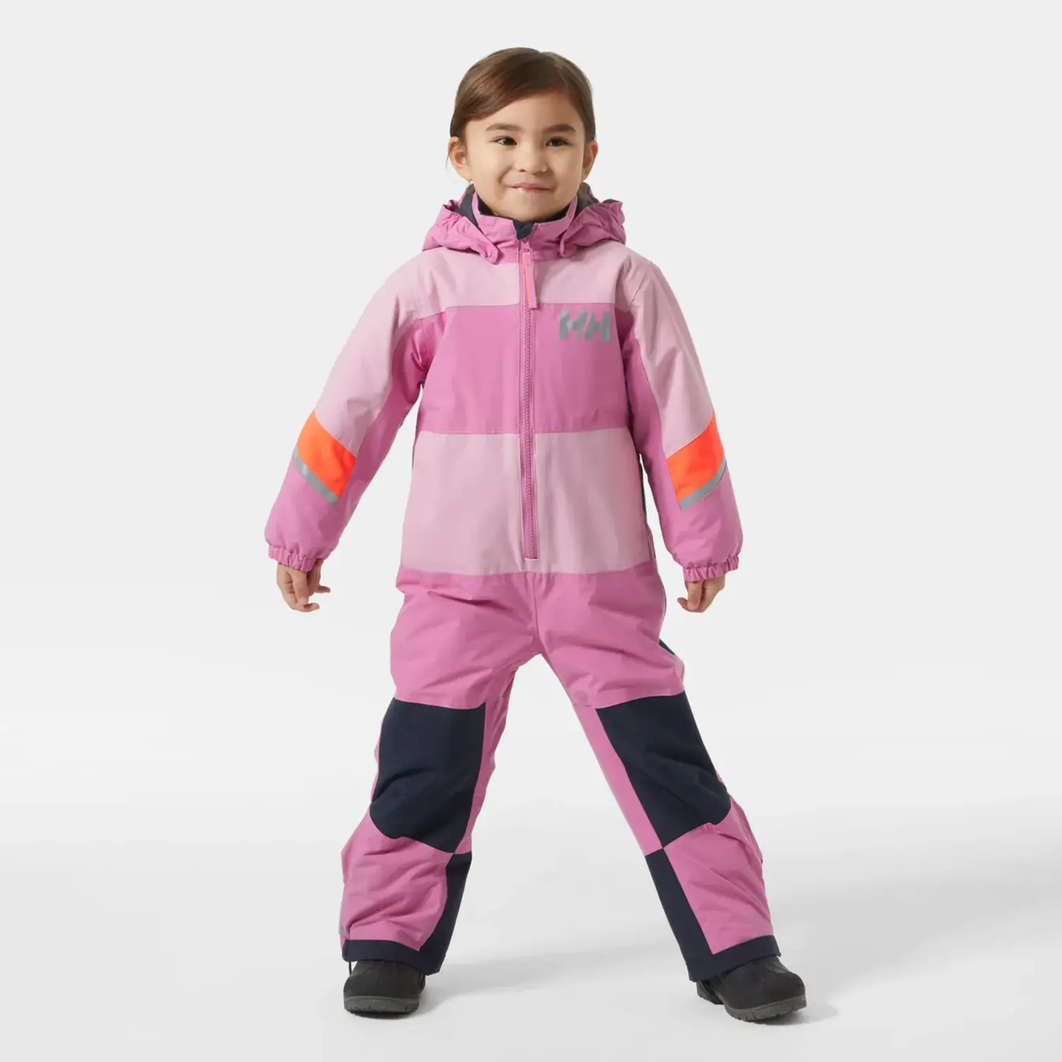 Kids' Rider 3.0 Insulated Snow Suit- Meta Pink - Yellow Turtle