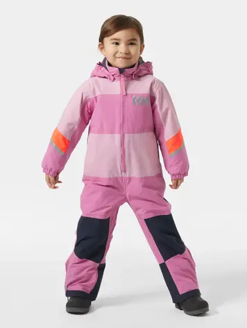 Helly Hansen Kids' Rider 3.0 Insulated Snow Suit- Meta Pink