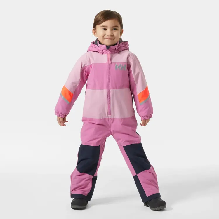 Helly Hansen Kids' Rider 3.0 Insulated Snow Suit- Meta Pink