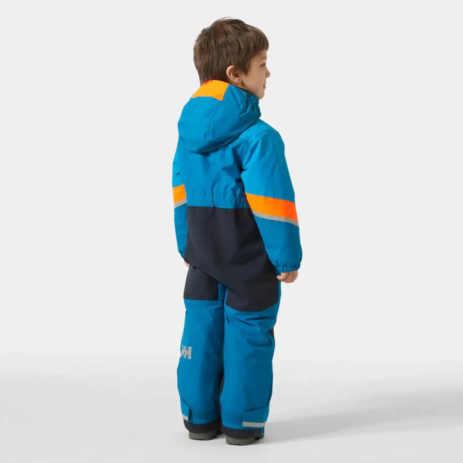 Kids' Rider 3.0 Insulated Snow Suit- Cerulean Blue - Yellow Turtle