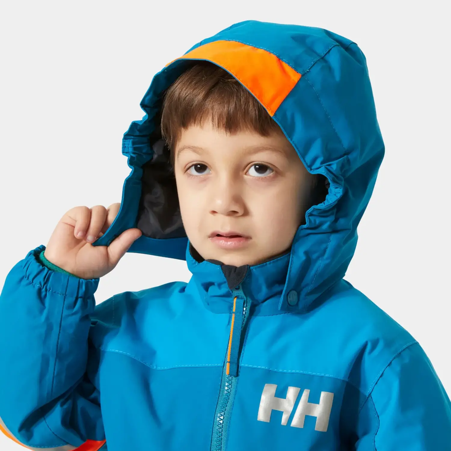 Kids' Rider 3.0 Insulated Snow Suit- Cerulean Blue - Yellow Turtle