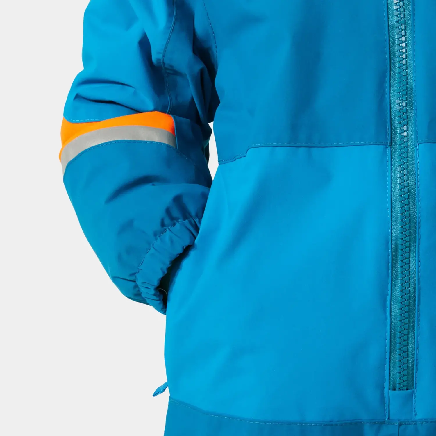 Kids' Rider 3.0 Insulated Snow Suit- Cerulean Blue - Yellow Turtle