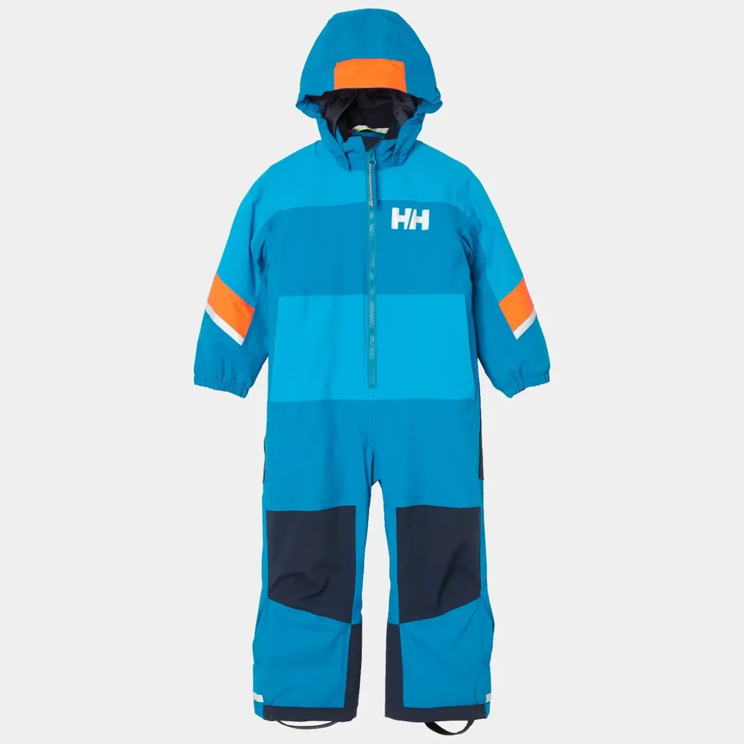 Kids' Rider 3.0 Insulated Snow Suit- Cerulean Blue - Yellow Turtle