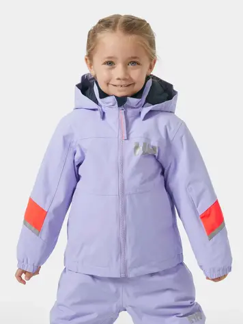 Helly Hansen Kids’ Rider Insulated Ski Jacket- Bright Lavender