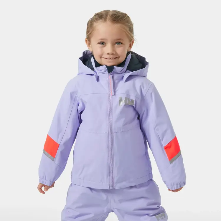 Helly Hansen Kids’ Rider Insulated Ski Jacket- Bright Lavender
