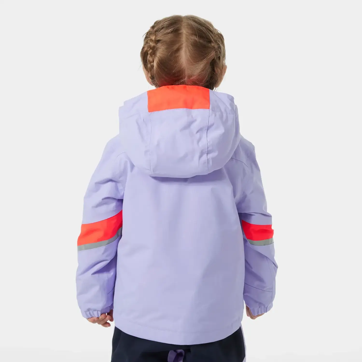 Kids' Rider Insulated Ski Jacket- Bright Lavender - Yellow Turtle