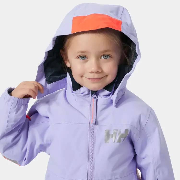 Helly Hansen Kids’ Rider Insulated Ski Jacket- Bright Lavender