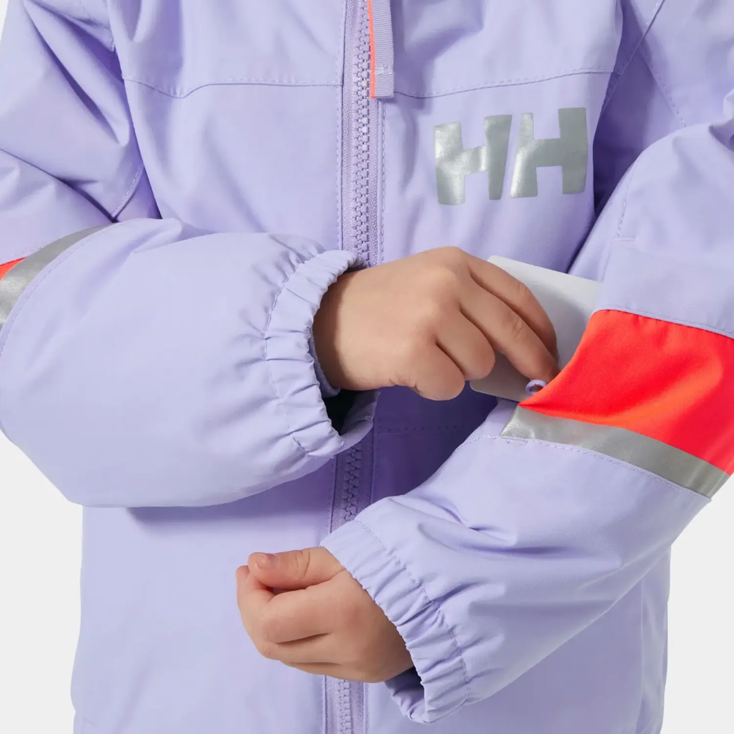 Kids' Rider Insulated Ski Jacket- Bright Lavender - Yellow Turtle