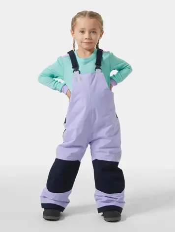 Helly Hansen Kids’ Rider 2.0 Insulated Ski Bib- Bright Lavender