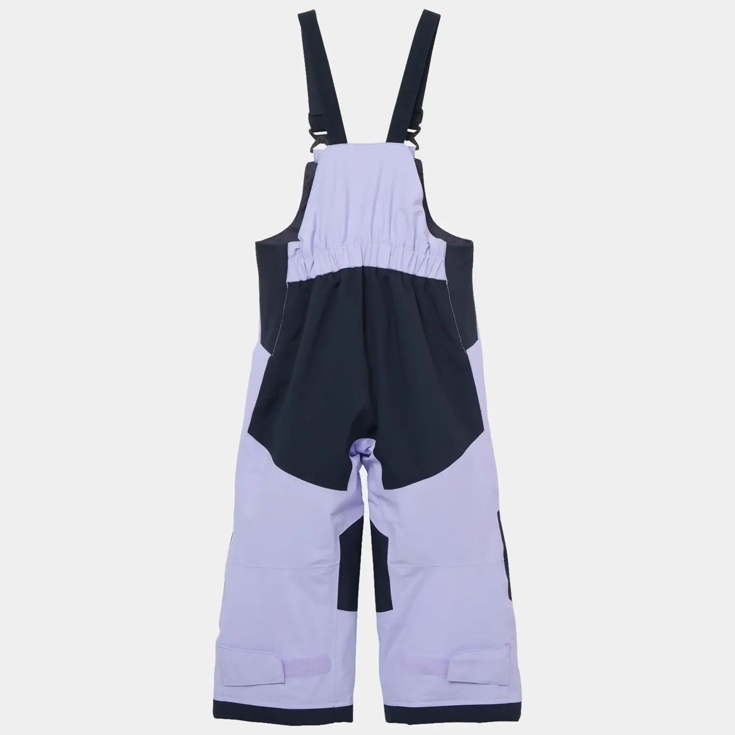 Kids' Rider 2.0 Insulated Ski Bib- Bright Lavender - Yellow Turtle