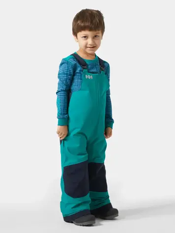 Helly Hansen Kids’ Rider 2.0 Insulated Ski Bib- Signal Green