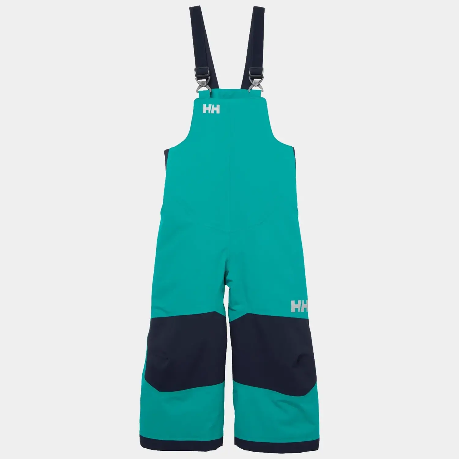 Kids' Rider 2.0 Insulated Ski Bib- Signal Green - Yellow Turtle