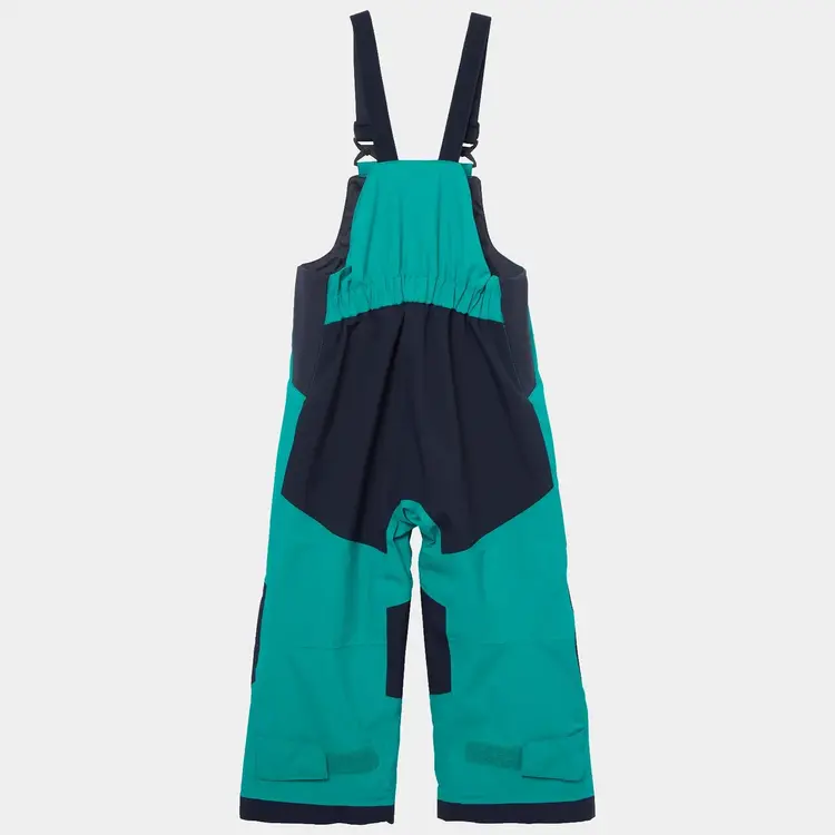 Helly Hansen Kids’ Rider 2.0 Insulated Ski Bib- Signal Green