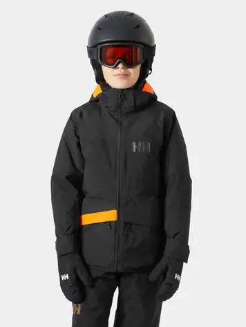 Helly Hansen Juniors' Summit 2.0 Jacket- Black (Size 16)