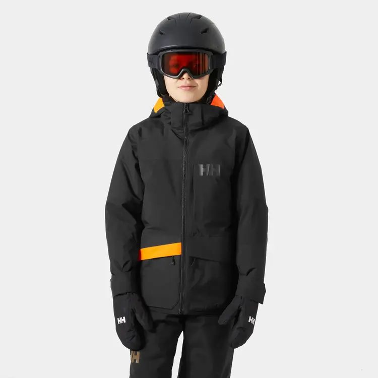 Helly Hansen Juniors' Summit 2.0 Jacket- Black (Size 16)