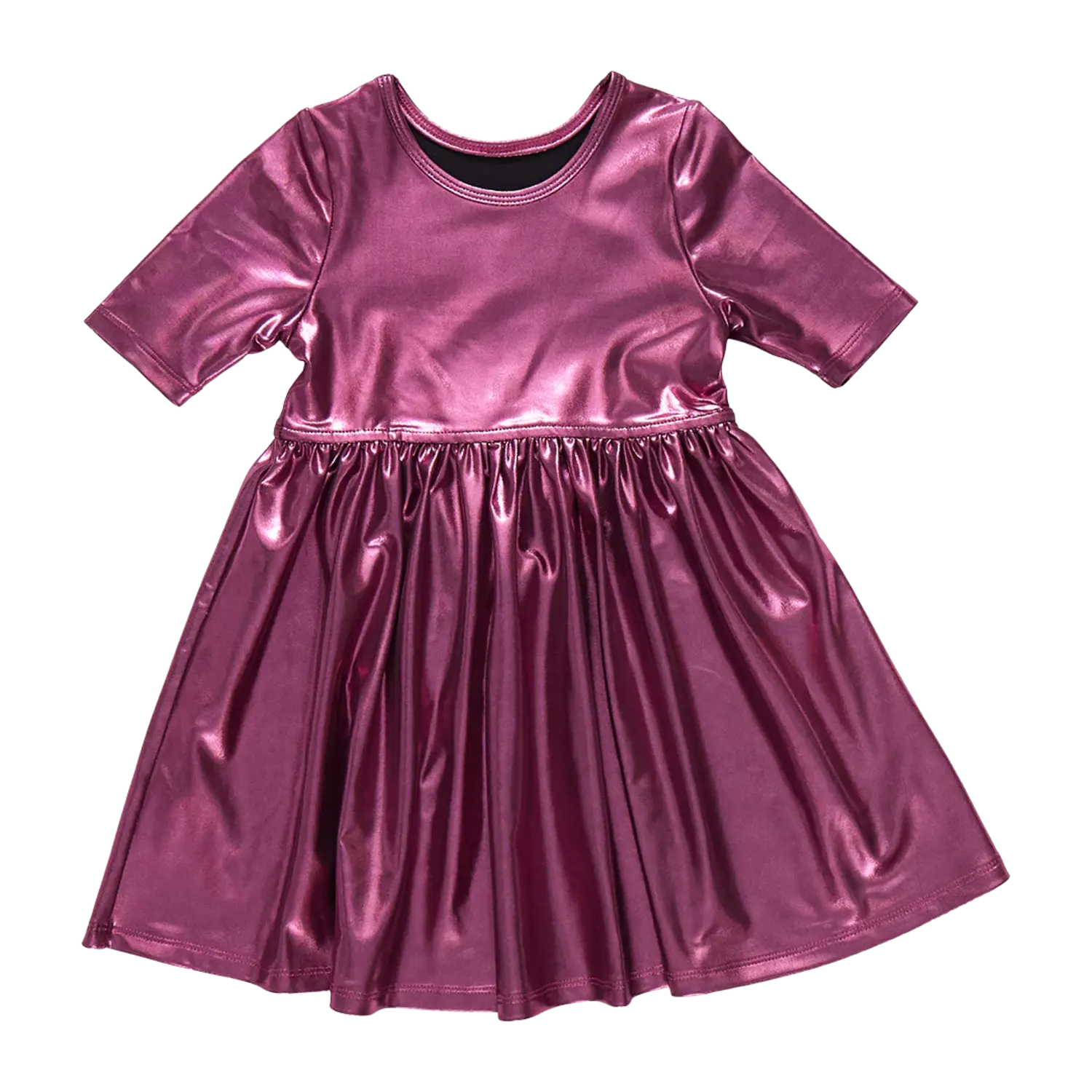 pink chicken velvet dress Pink Chicken Girls Lame Steph Dress- Pink