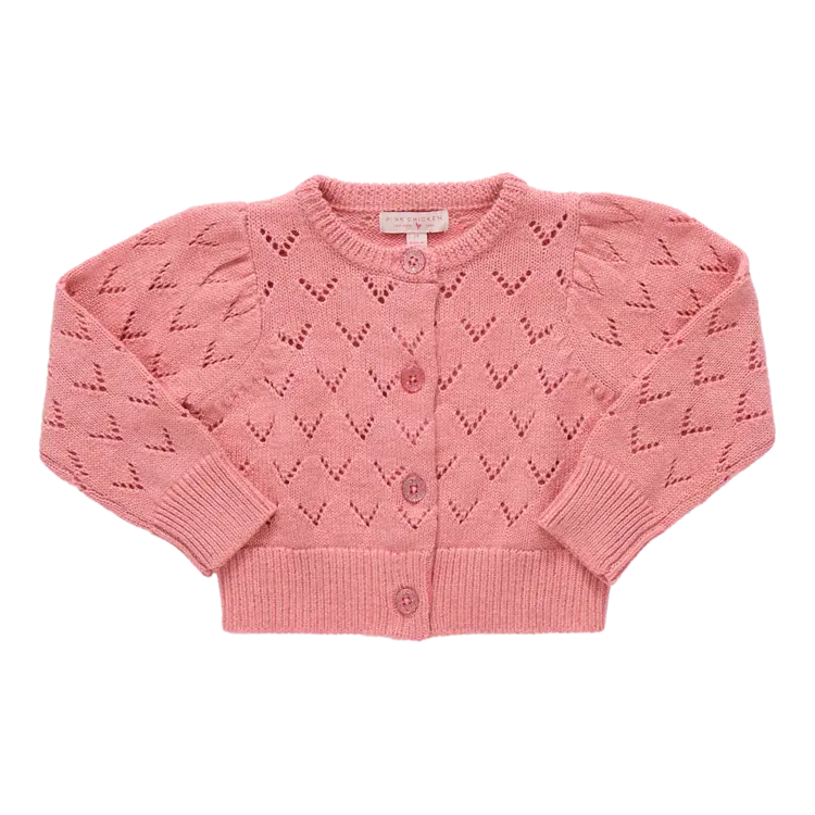 Pink Chicken Girls Connie Sweater- Pink
