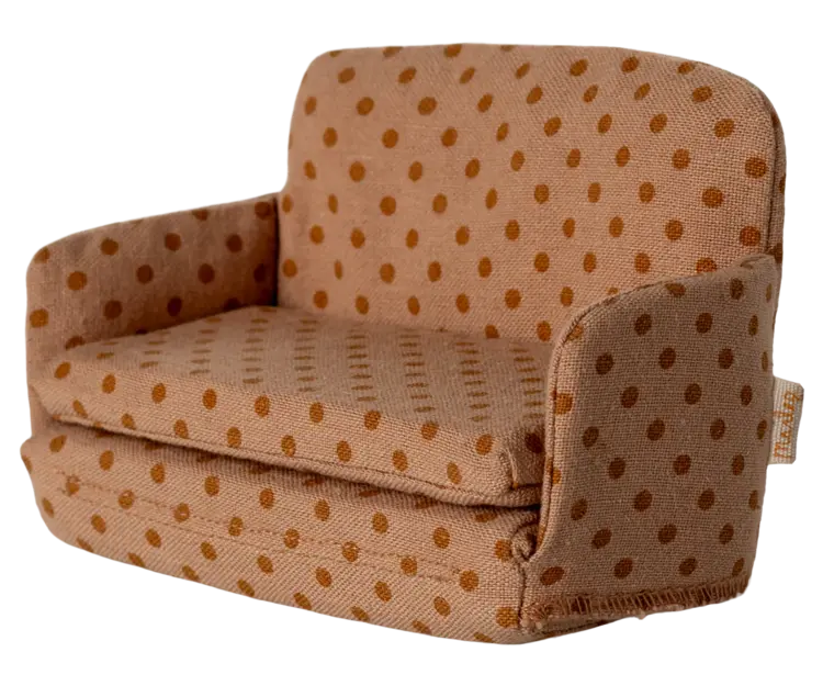 Maileg Sofa bed, Mouse - Dots