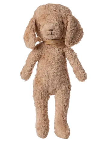 Maileg Poodle dog, Vintage plush - Dusty powder