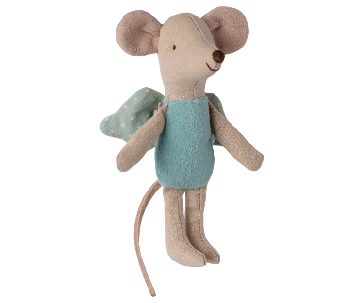 Maileg Fairy mouse, Little - Mint