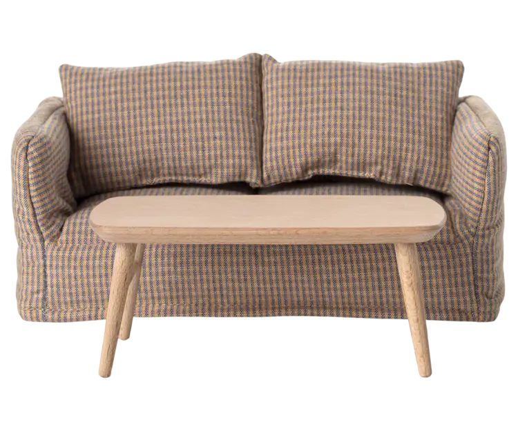 Maileg Coffee table, Mouse - Nature