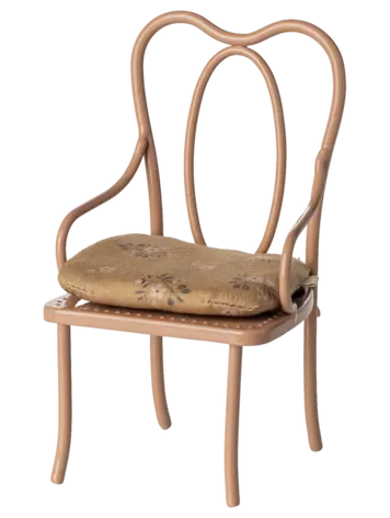 Maileg Vintage chair, Mini - Dark powder