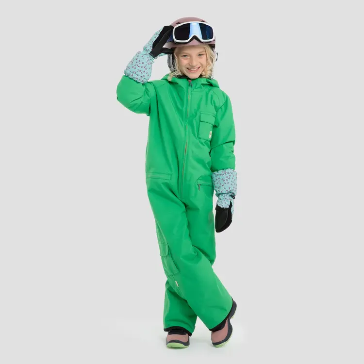Namuk Quest Snow Overall - Rana Green