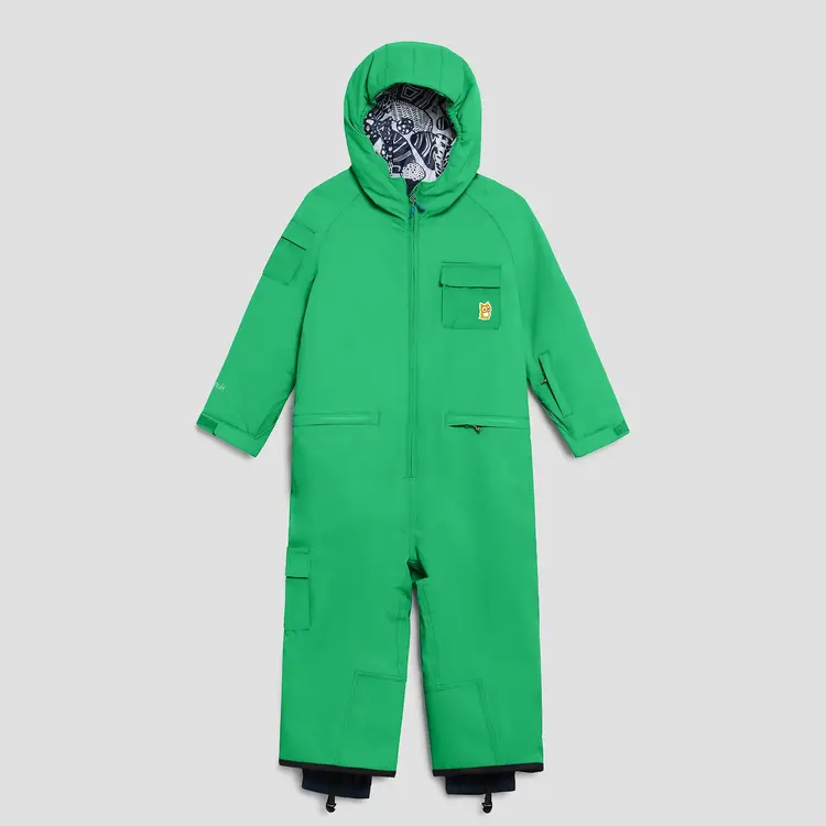 Namuk Quest Snow Overall - Rana Green