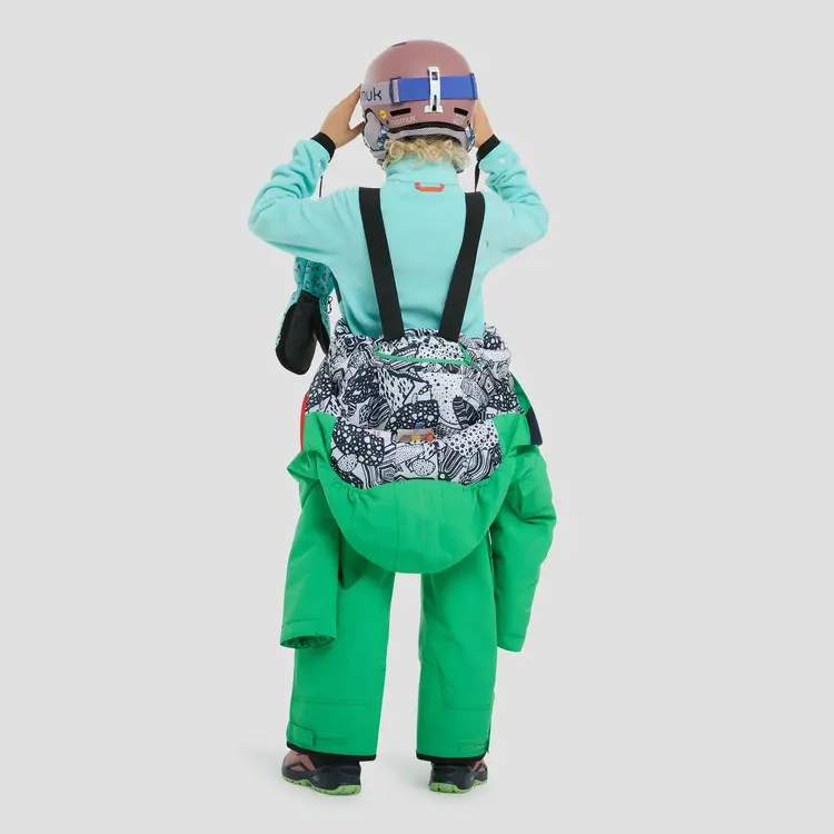 Namuk Quest Snow Overall - Rana Green