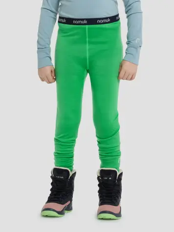 Namuk Sova Merino Leggings - Rana Green