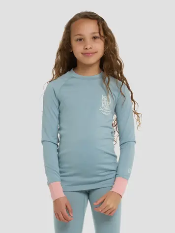 Namuk Uil Merino longsleeve "Elo"- Ice Blue